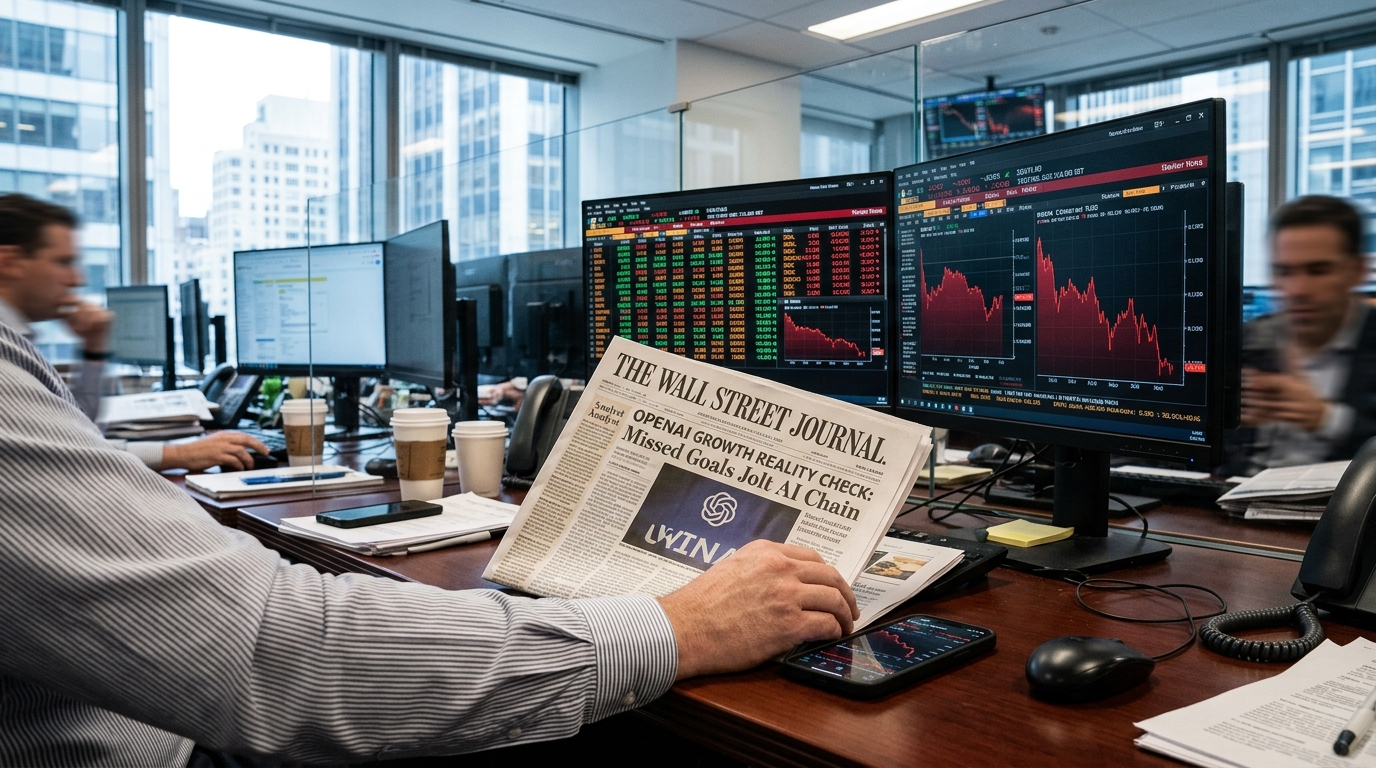 The OpenAI Reality Check: When one growth miss hits the whole AI chain