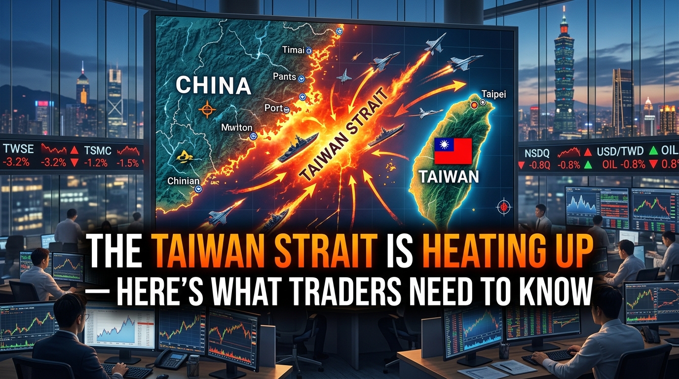 Need an image for the top of my newsletter

The Taiwan Strait Is Heating Up — Here's What Traders Need to Know