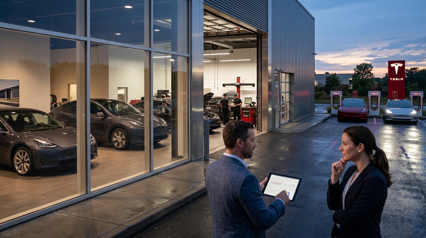 Tesla’s Q1 Beat Was Real. The Bigger Question: Is the Car Business Shrinking?