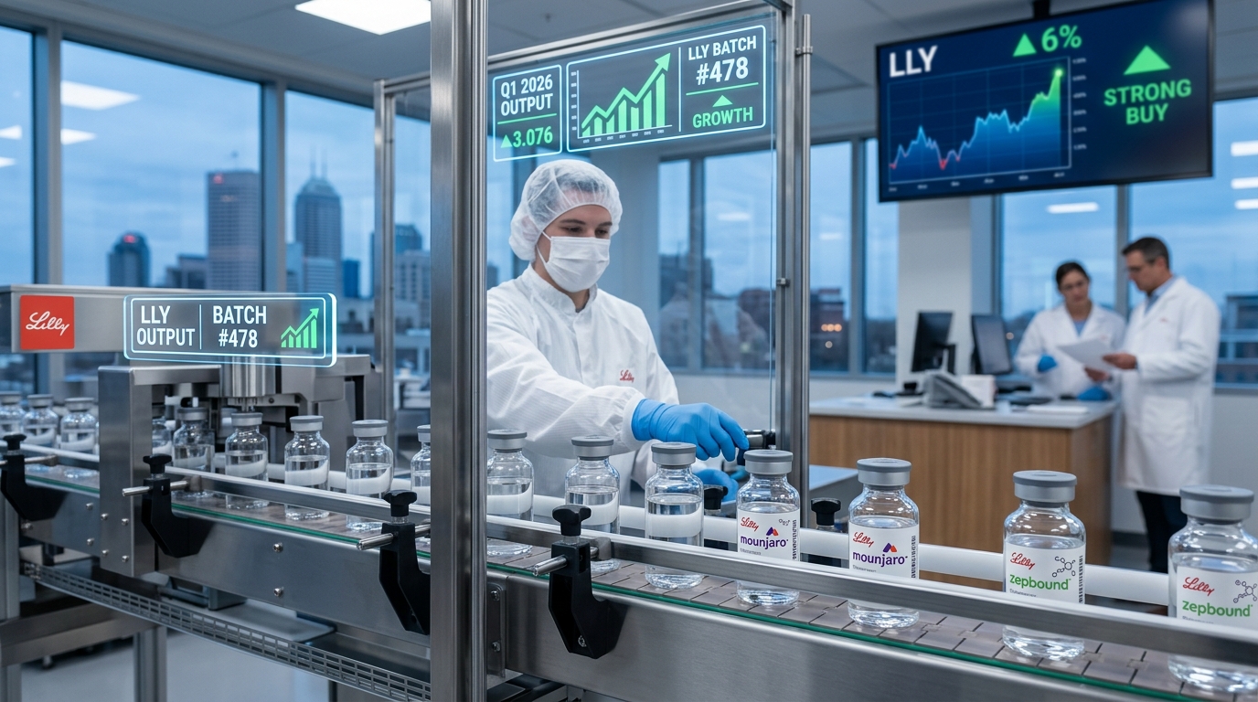 Eli Lilly (LLY) +6%: Mounjaro and Zepbound Are Running the Company Now