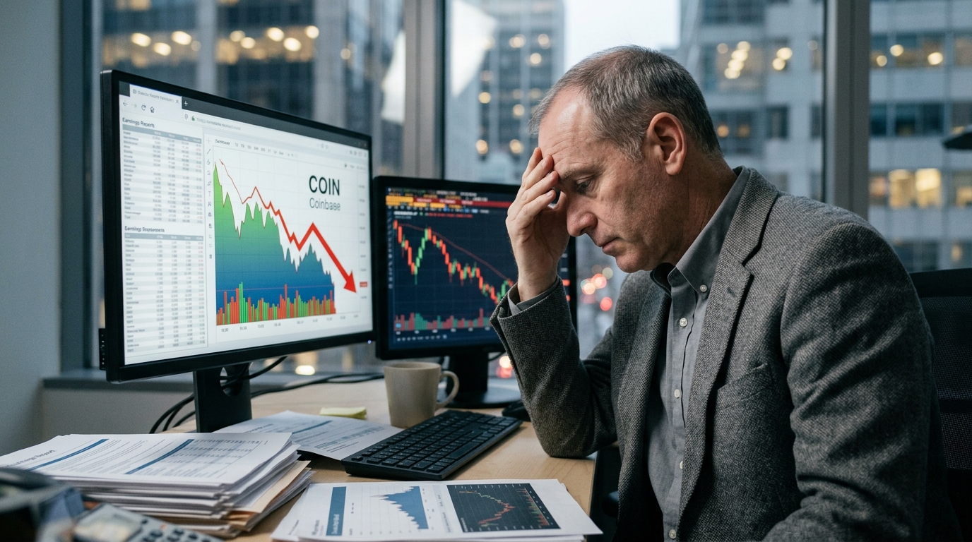 Coinbase Just Reported — The Numbers Are Ugly and the Real Trade Starts Now