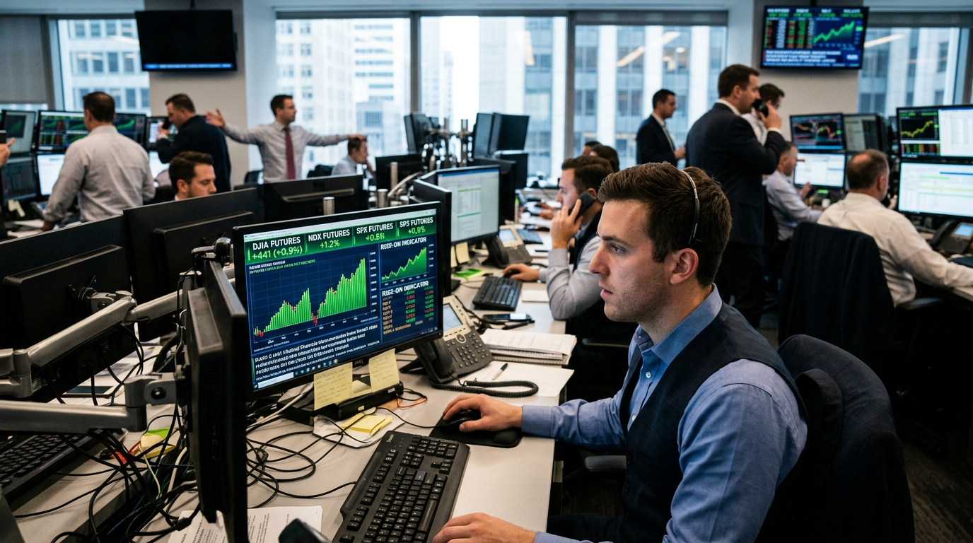 Futures Are Jumping Tonight