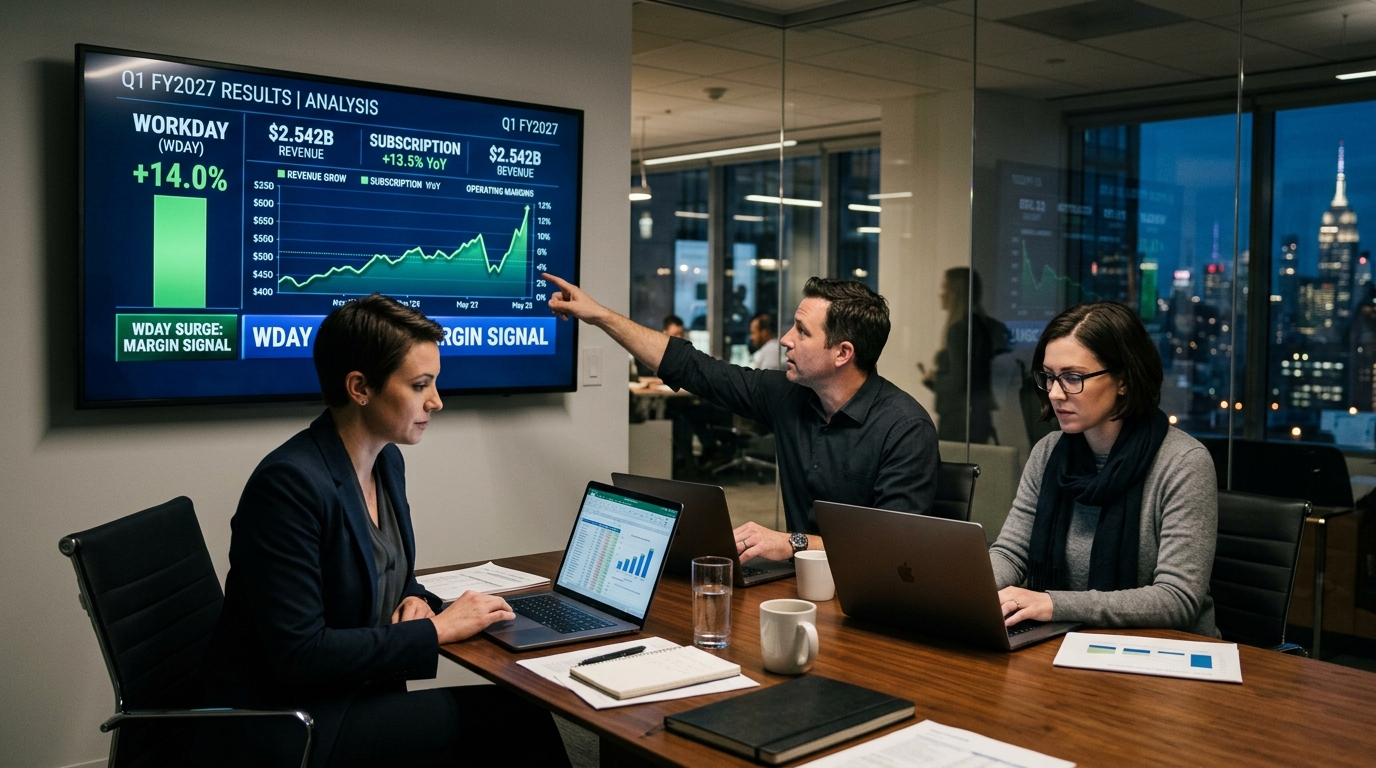 Workday Moved 14% Last Night