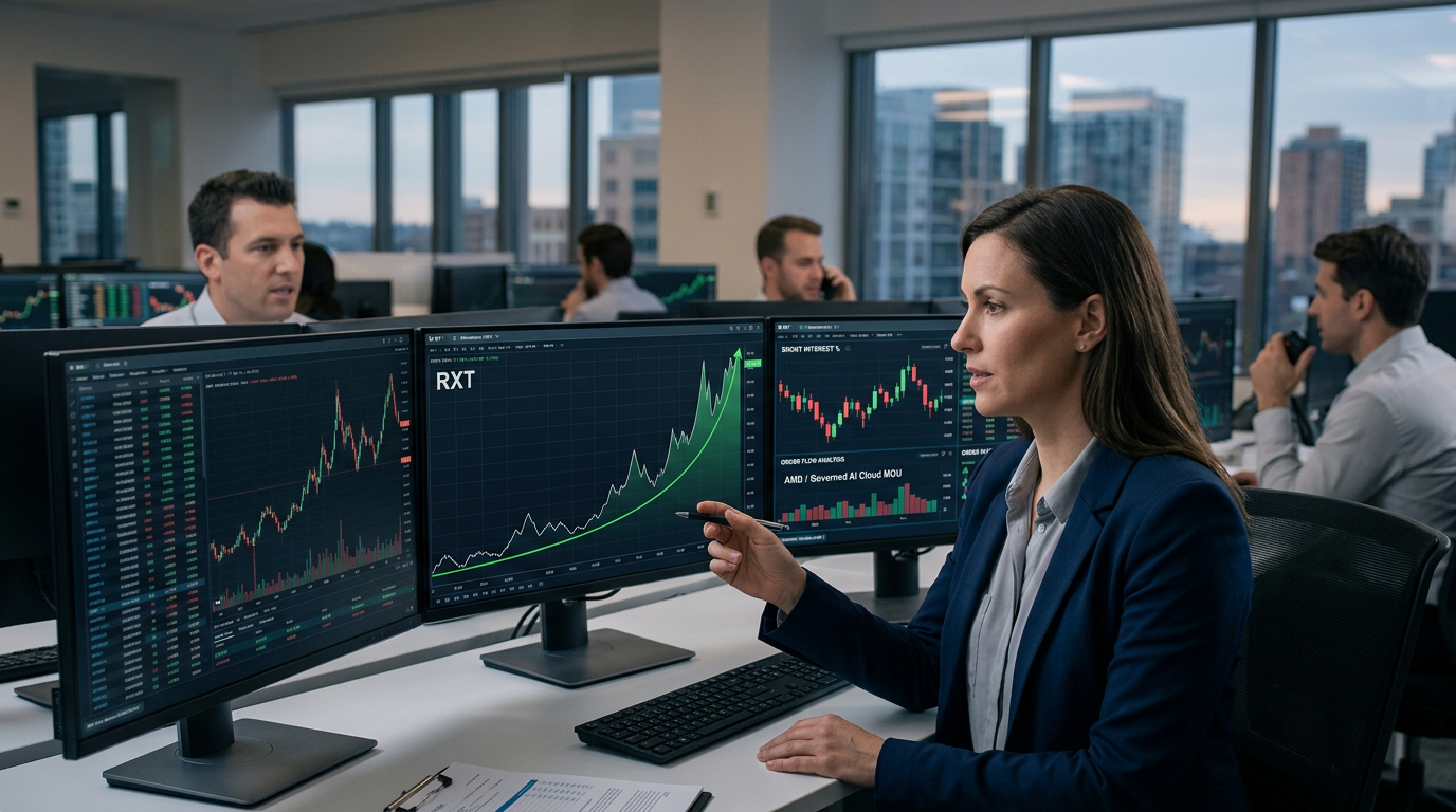 Rackspace Technology RXT stock surge May 2026