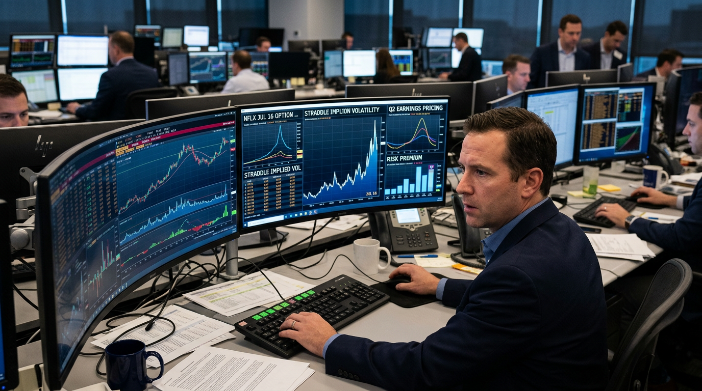 NFLX Options Are Paying For A Gap