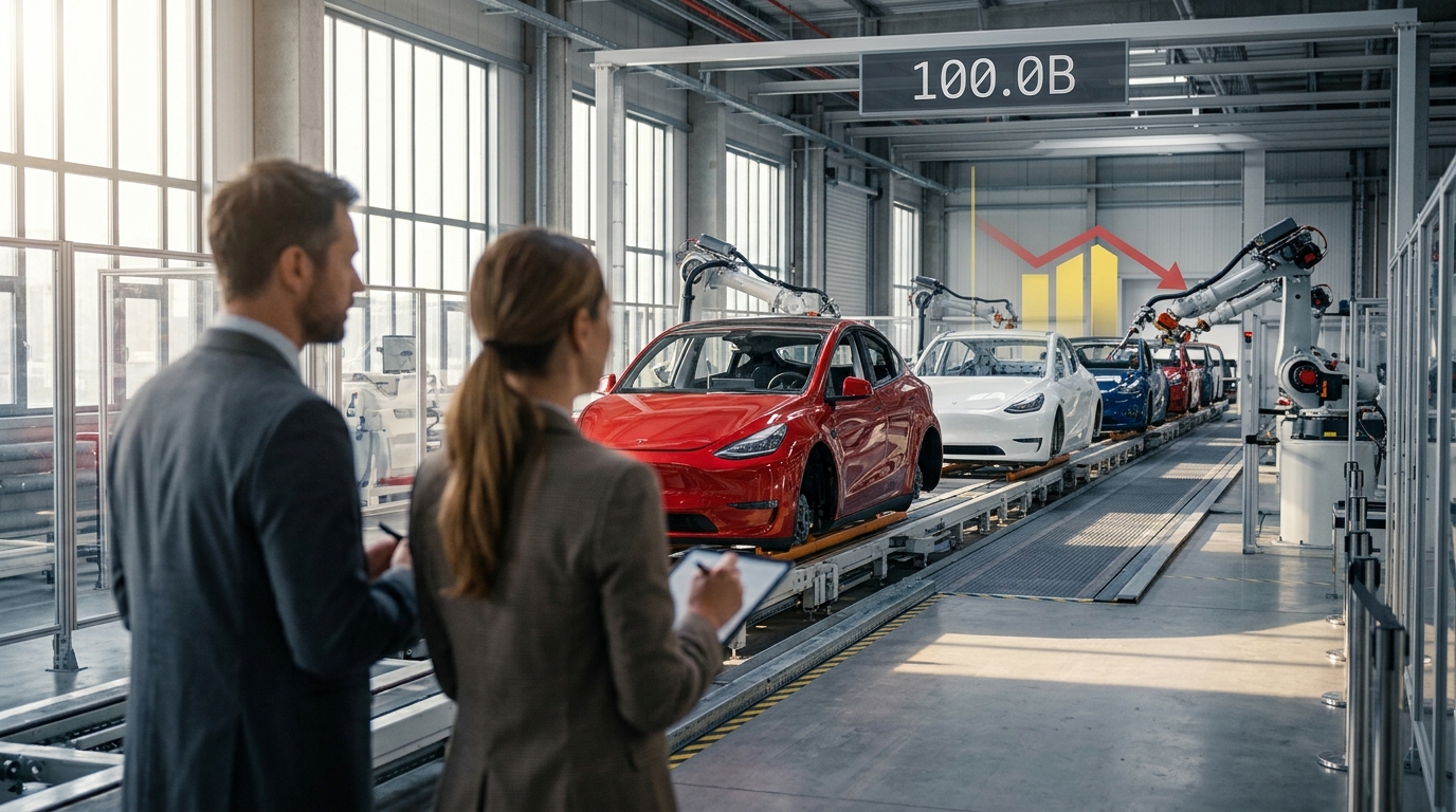 Tesla at $100B Revenue. Profit Is Shrinking