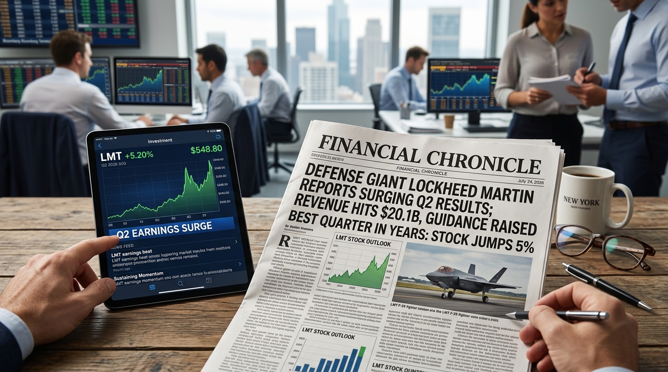 LMT's Big Quarter. Is the Stock Still Cheap?